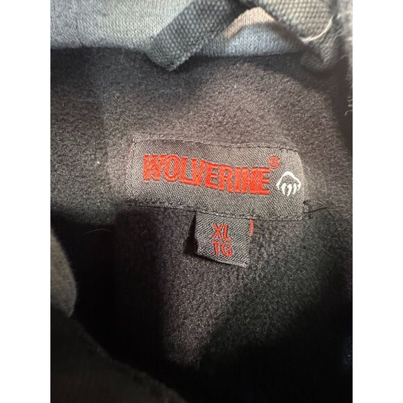 Wolverine Mens Utility Hooded Jacket Size XL Gray Insulated Outdoors Camping - Picture 2 of 16